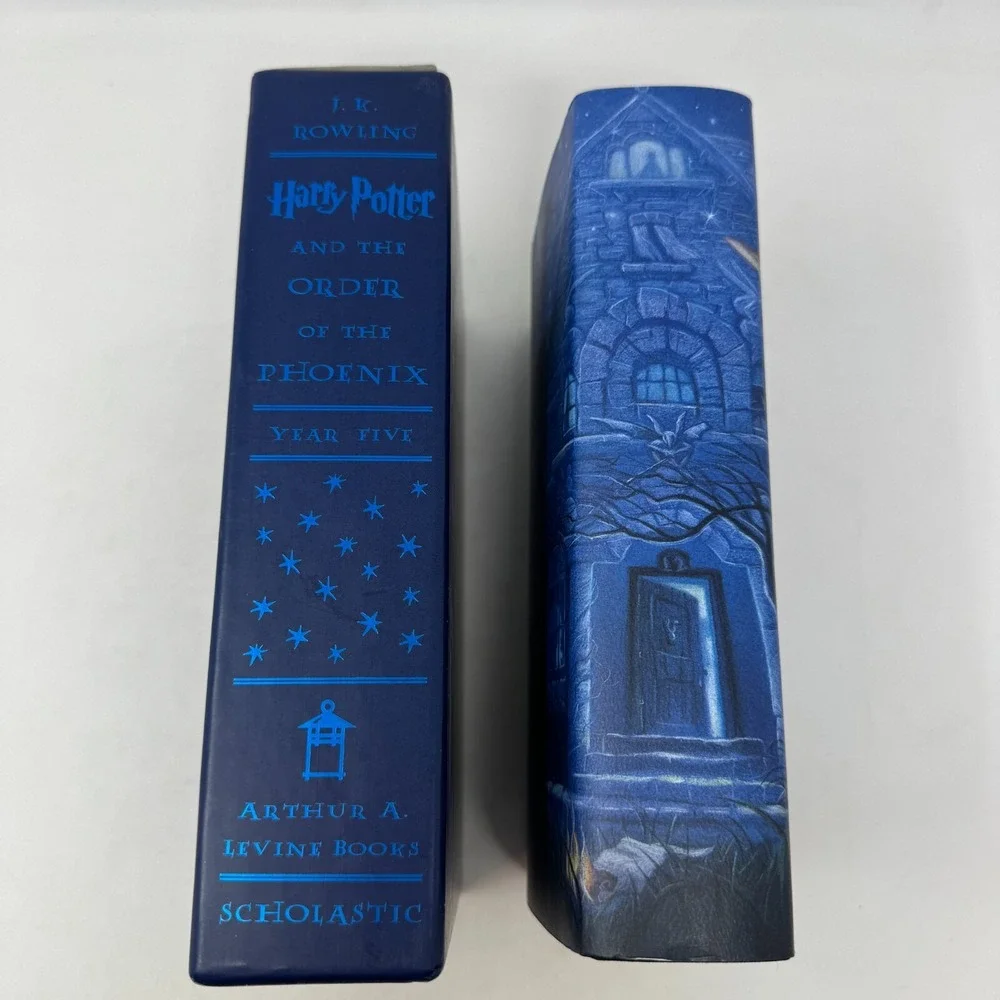 SIGNED DUST SLEEVE Harry Potter and the Order of the Phoenix Hardcover Book‎